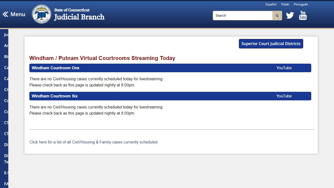 CT Judicial - Public Access